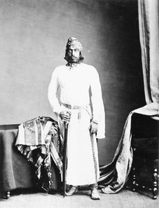 Maharajá Jaswant Singh II de Jodhpur, c.1870s